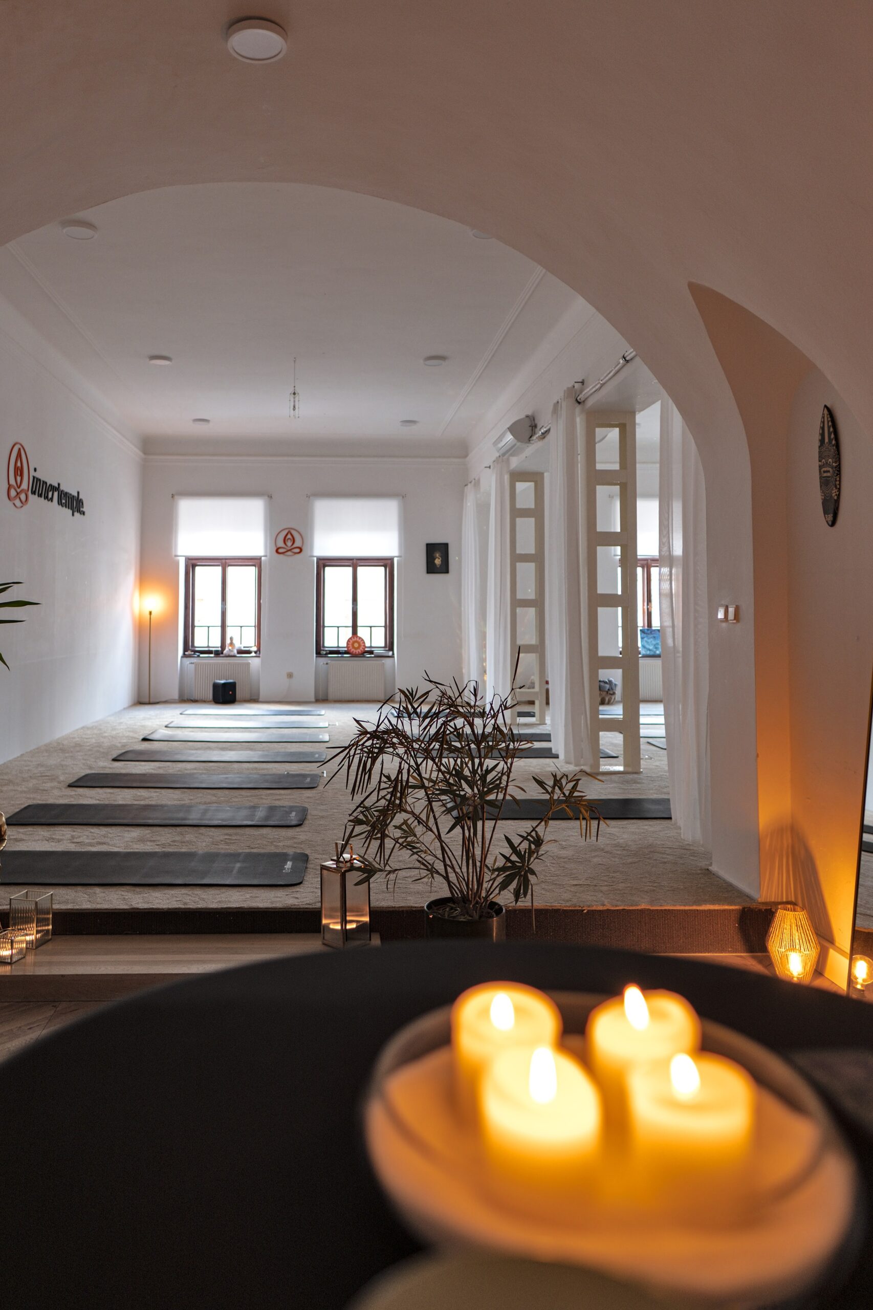 Večerná atmosféra v Inner Temple